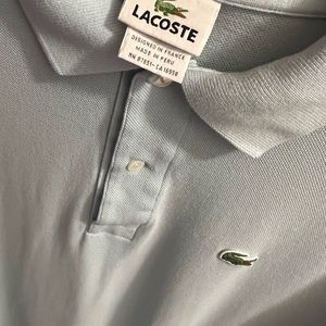 Lacoste size 8 light mint